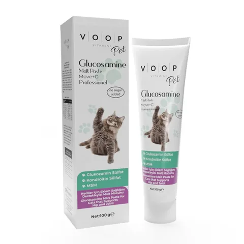 Voop Gelenk- und Muskelunterstützung Malzpaste für Katzen - 100g