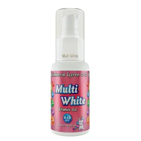 Детская зубная паста со вкусом жевательной резинки Multi White 50 мл