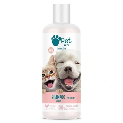 Pet Love Erdbeer Hund und Katze Shampoo 500ml
