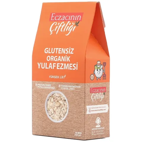 Безглютеновая органическая овсянка Eczacının Çiftliği 250 г