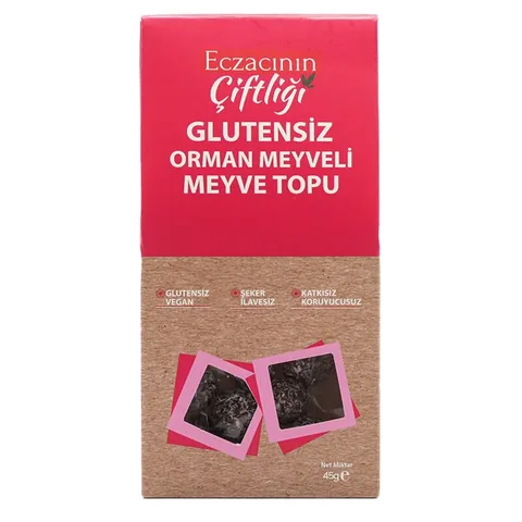 Eczacının Çiftliği Apothecary's Farm Gluten Free Forest Fruits Fruit Ball 45 g