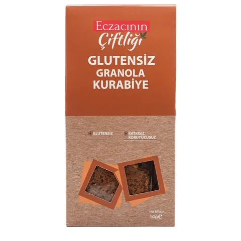Безглютеновые гранола-печенья 50 г от Eczacının Çiftliği
