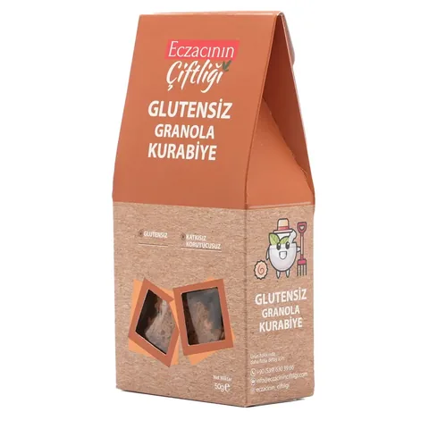 Безглютеновые гранола-печенья 50 г от Eczacının Çiftliği