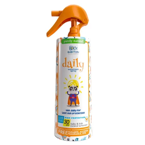 Солнцезащитный спрей Babyton для детей SPF 30+ 200 мл