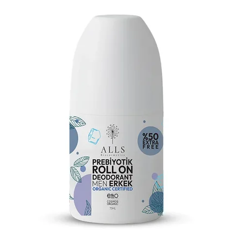 Органический пробиотический роликовый дезодорант для мужчин 75 мл от Alls Biocosmetics
