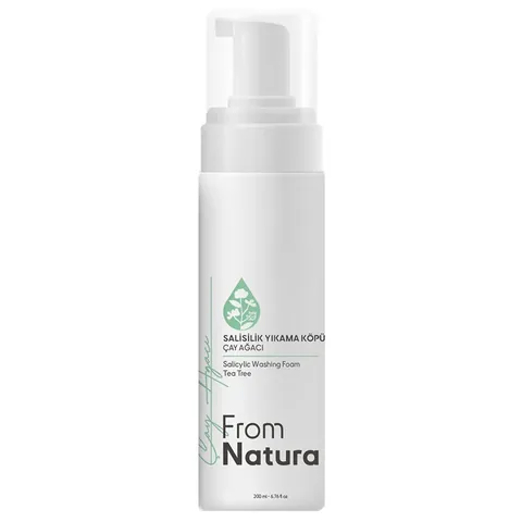 From Natura Tea Tree & Salicylic Acid Washing Foam 200 ml