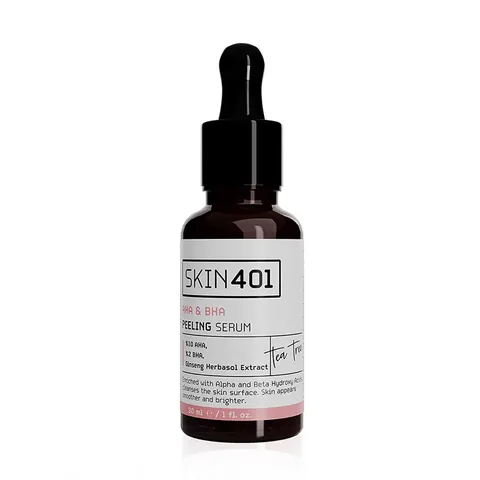 Сыворотка-пилинг Skin401 AHA и BHA 30 мл