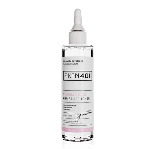 تونر حمض الجليكوليك AHA 200 مل من سكين 401 Skin401
