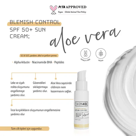 Skin401 Blemish Control SPF+50 Sunscreen 50 ml