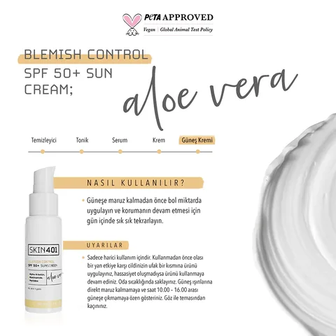 Skin401 Blemish Control SPF+50 Sunscreen 50 ml