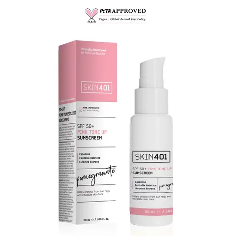 Skin401 Pink Tone Up SPF 50 Aufhellende Sonnencreme 50ml