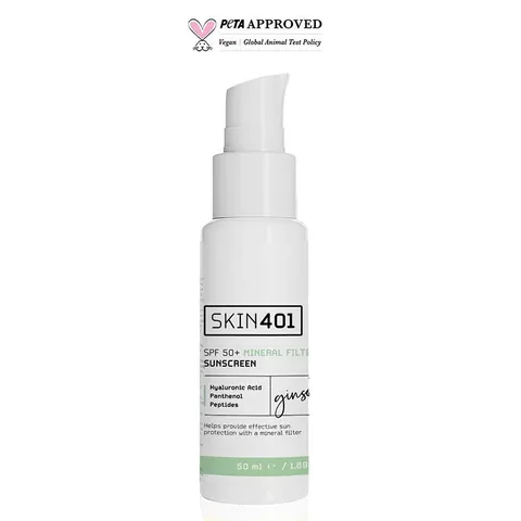 Skin401 spf 50 mineral Filter Sunscreen 50 ml