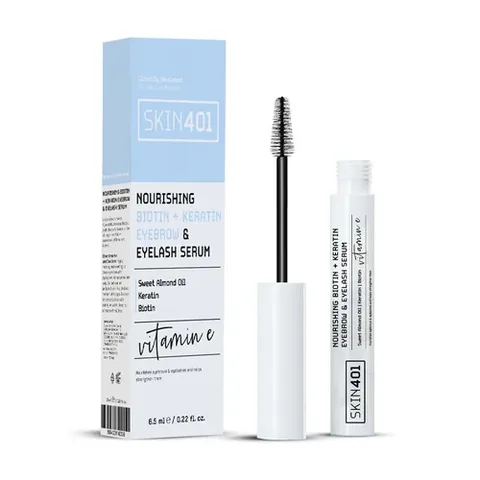 Skin401 nourishing Biotin + Keratin Eyebrow And Eyelash Serum 6.5 ml