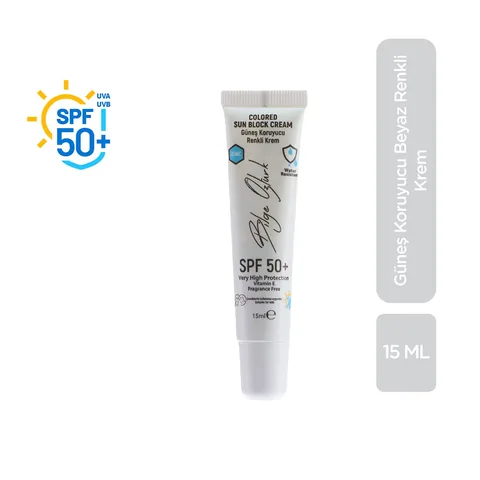 Bilge Ozturk SPF50 Tönende Zink-Sonnencreme 15ml