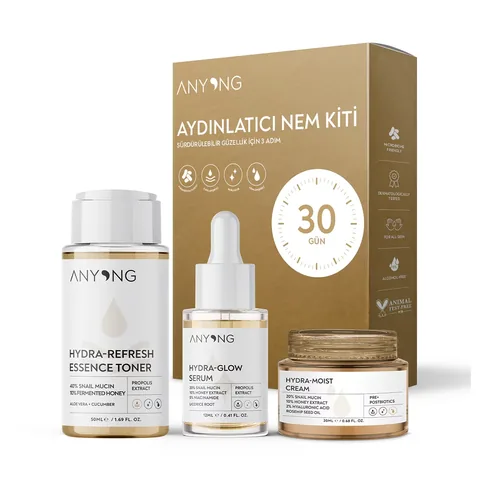 Anyong Hydra Glow Aufhellendes Feuchtigkeitsset