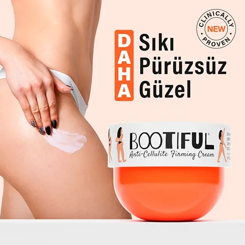 Bootiful Anti Cellulite Firming Cream 200 ml