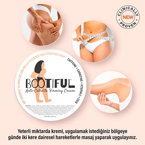 Bootiful Anti Cellulite Firming Cream 200 ml