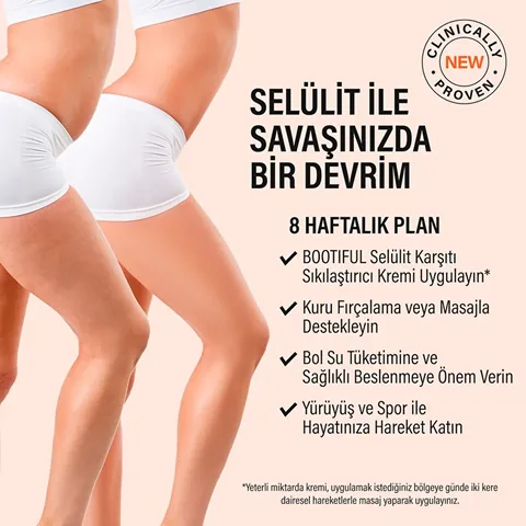 Bootiful Anti Cellulite Firming Cream 200 ml