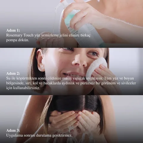 جل تنظيف الوجه بلمسة إكليل الجبل 400 مل من كلارا هايجينكس Clara Hygienics