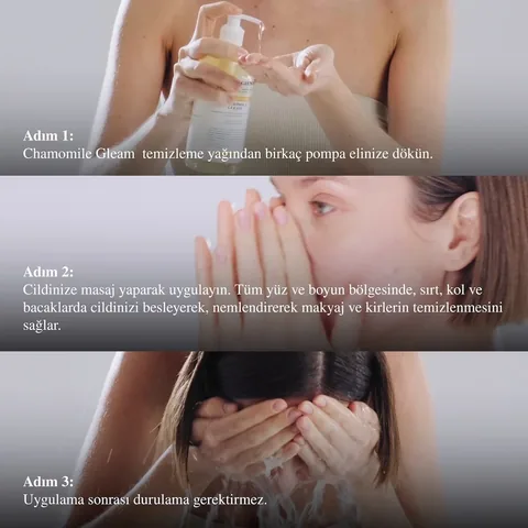 زيت تنظيف البشرة بلمسة البابونج 400 مل من كلارا هايجينكس Clara Hygienics