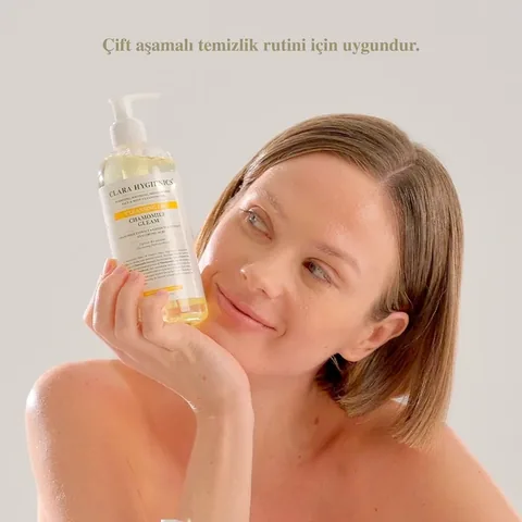 زيت تنظيف البشرة بلمسة البابونج 400 مل من كلارا هايجينكس Clara Hygienics