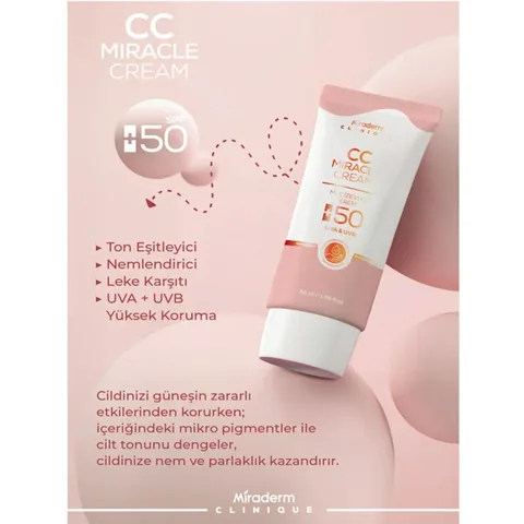Мирадерм CC Миракл SPF 50 CC Крем 50 мл