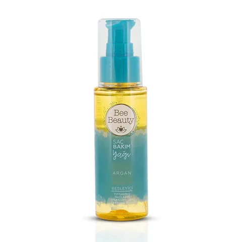 Bee Beauty Argan Hair Care Oil with Vitamin E - 75ml Shine Boost