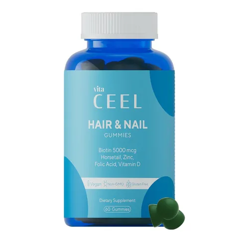 Vita Ceel Vegane Haar- und Nagel-Gummivitamine - 60 Kaubonbons