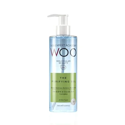 WOO Skin Expert Academy جل تنظيف وتنقية الوجه من وو سكين إكسبيرت 200 مل