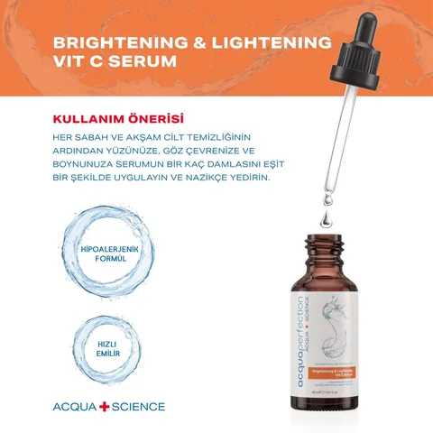 Acqua Perfection Brightening And Tone-equalizing Vitamin C Serum 30 ml