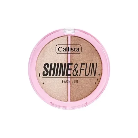 Callista Shine & Fun Rouge- und Highlighter-Palette - 1 Stück