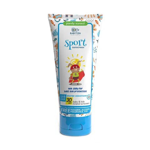 Крем для загара Babyton водостойкий для детей SPF30+ 100 мл