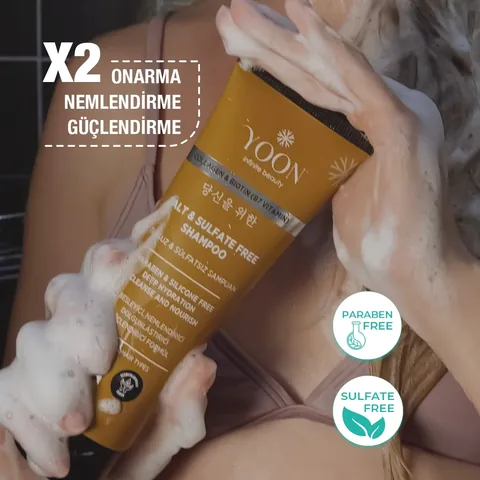 Yoon Collagen Biotin B7 moisturizing Vegan Shampoo 250 ml