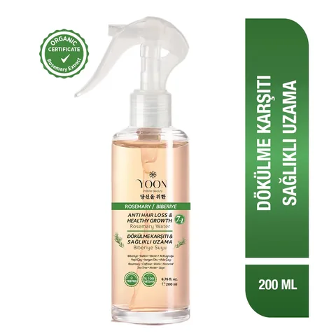 Yoon Anti Hair Loss Helps Fast Hair Growth 7 active Rosemary Hair Care Water 200 ml