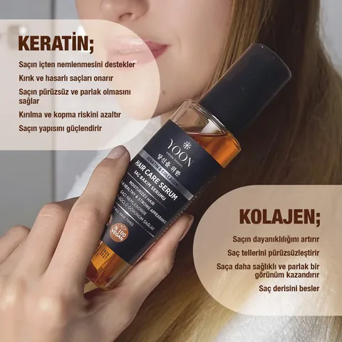 Yoon Leave-in Anti-frizz Nourishing Hair Care Serum For Shine And Moisture 100 ml