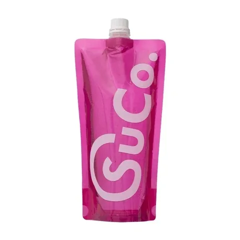 SuCo Pink 2.0 Faltbare 600ml Umweltfreundliche Wasserflasche