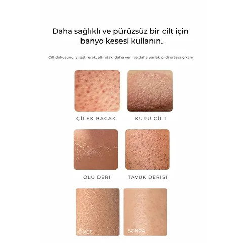 Let'scrub Seidiger Peeling-Bad-Handschuh für glatte Haut
