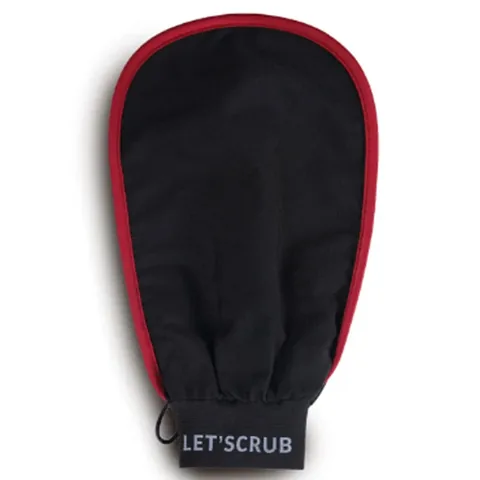 Чёрный скраб для ванны Let'scrub
