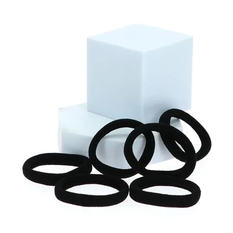 Verstellbares Handtuch-Schnallenset - 6 schwarze Clips