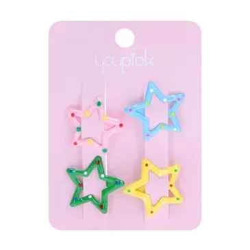 Youpick Snap Buckle Star - Klein Verstellbarer Robuster Clip