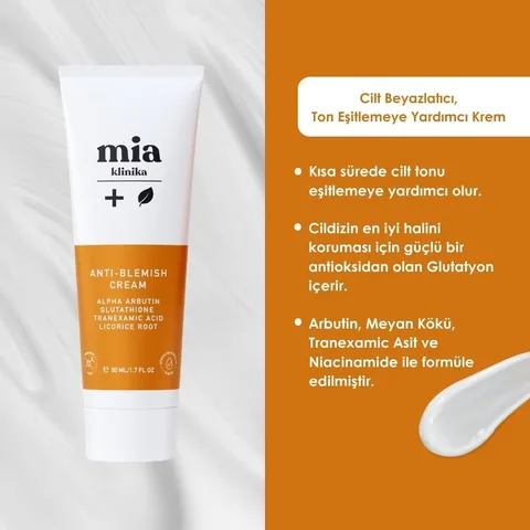 Mia Klinika Skin Whitening Tone Equalizing Anti-blemish Cream 50 ml