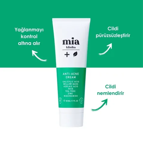 Mia Klinika Moisturizing Cream For Irregular Skin 50 ml