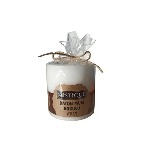 MISTIQUE Duftkerze Baton Creme - Klein 5x5 (1 Stück