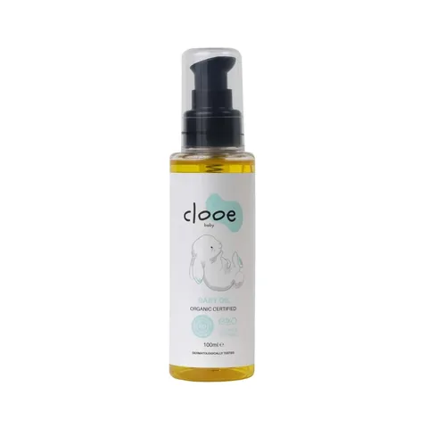 Clooe Bio Babyöl mit Olive und Mandel, 100ml