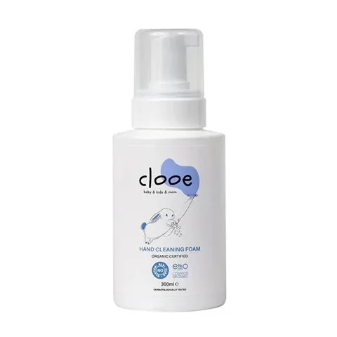 Clooe Bio Handreinigungs-Schaum mit Aloe und Heidelbeere - 300ml