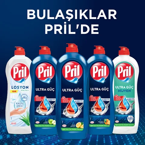 Pril Hand Wash Liquid Dishwashing Detergent 675 gr (lemon 5+ Effect, Self-degreasing Effect)