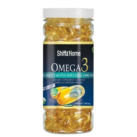 Shiffa Home Omega 3 supplementary Food 100 capsules