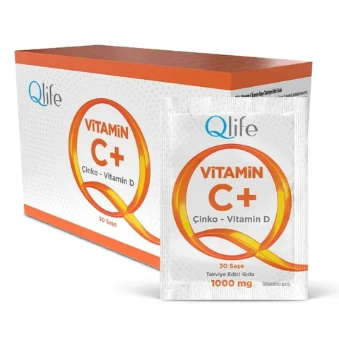 Клифф Витамин C Пищевая добавка 30 капсул от Qlife