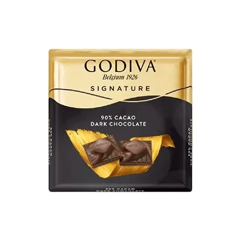 Godiva Signature 90% Kakao Bitter Schokolade Quadrat