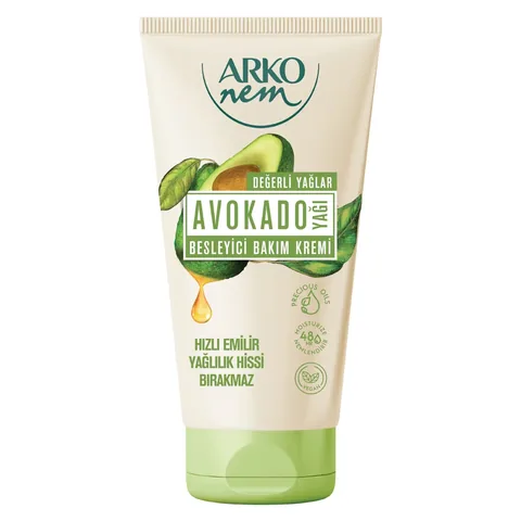Arko Nem Avocado Hand &amp; Body Cream - Moisturizing 60ml